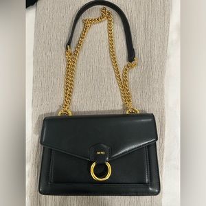 JW Pei black shoulder crossbody bag.